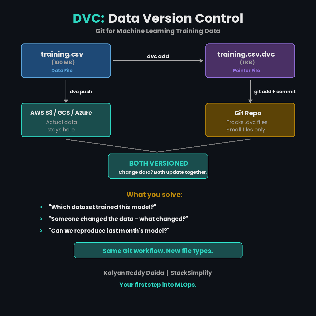 DVC Data Version Control